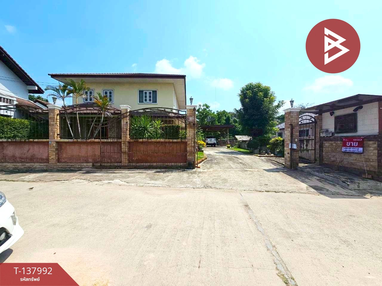 ขายบ้านเดี่ยวพร้อมที่ดิน เนื้อที่ 2 งาน 54 ตร.วา บ้านบึง ชลบุรี 1