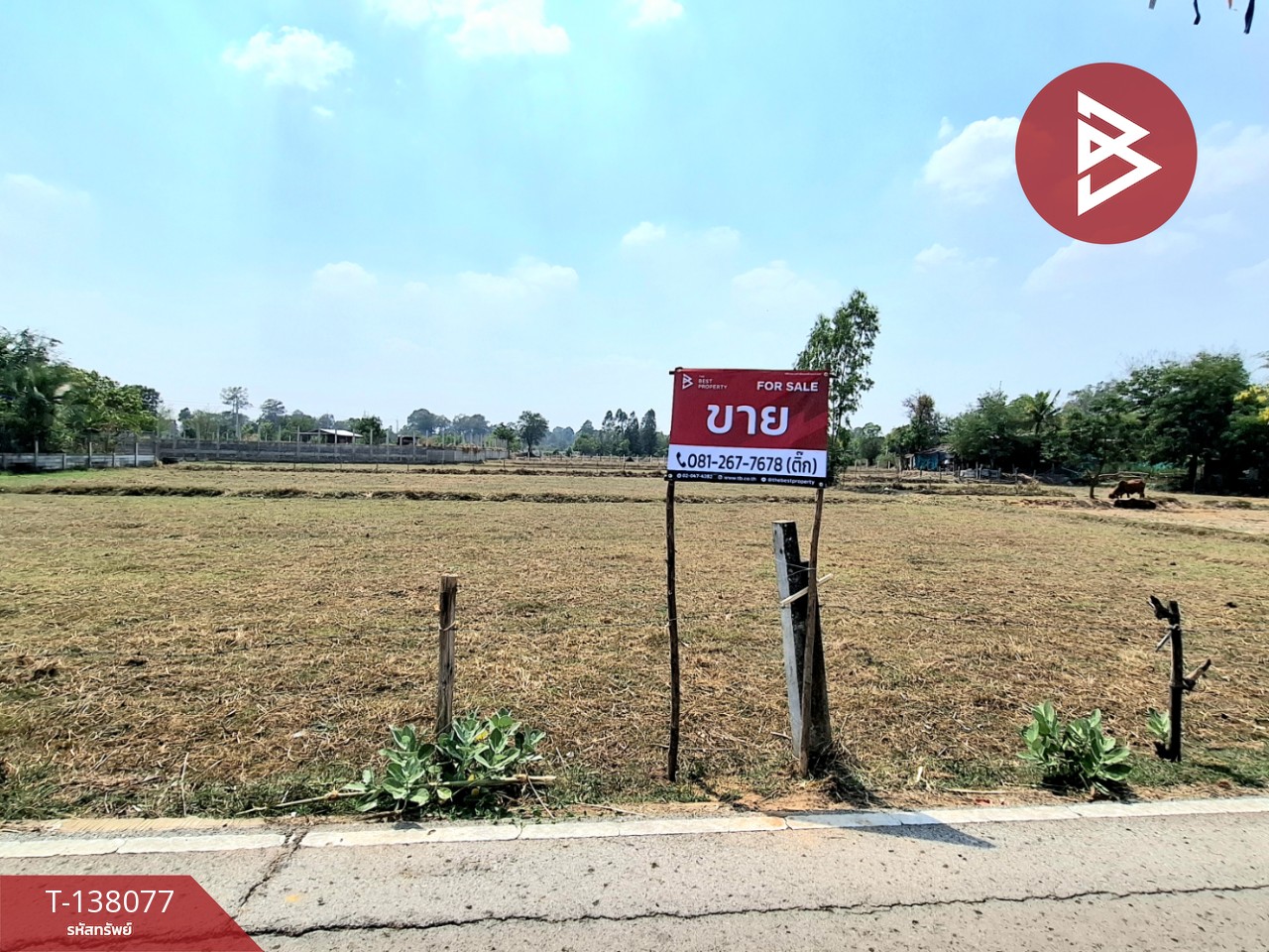 ขายที่ดิน เนื้อที่ 1 ไร่ 2 งาน เหนือเมือง ร้อยเอ็ด 1