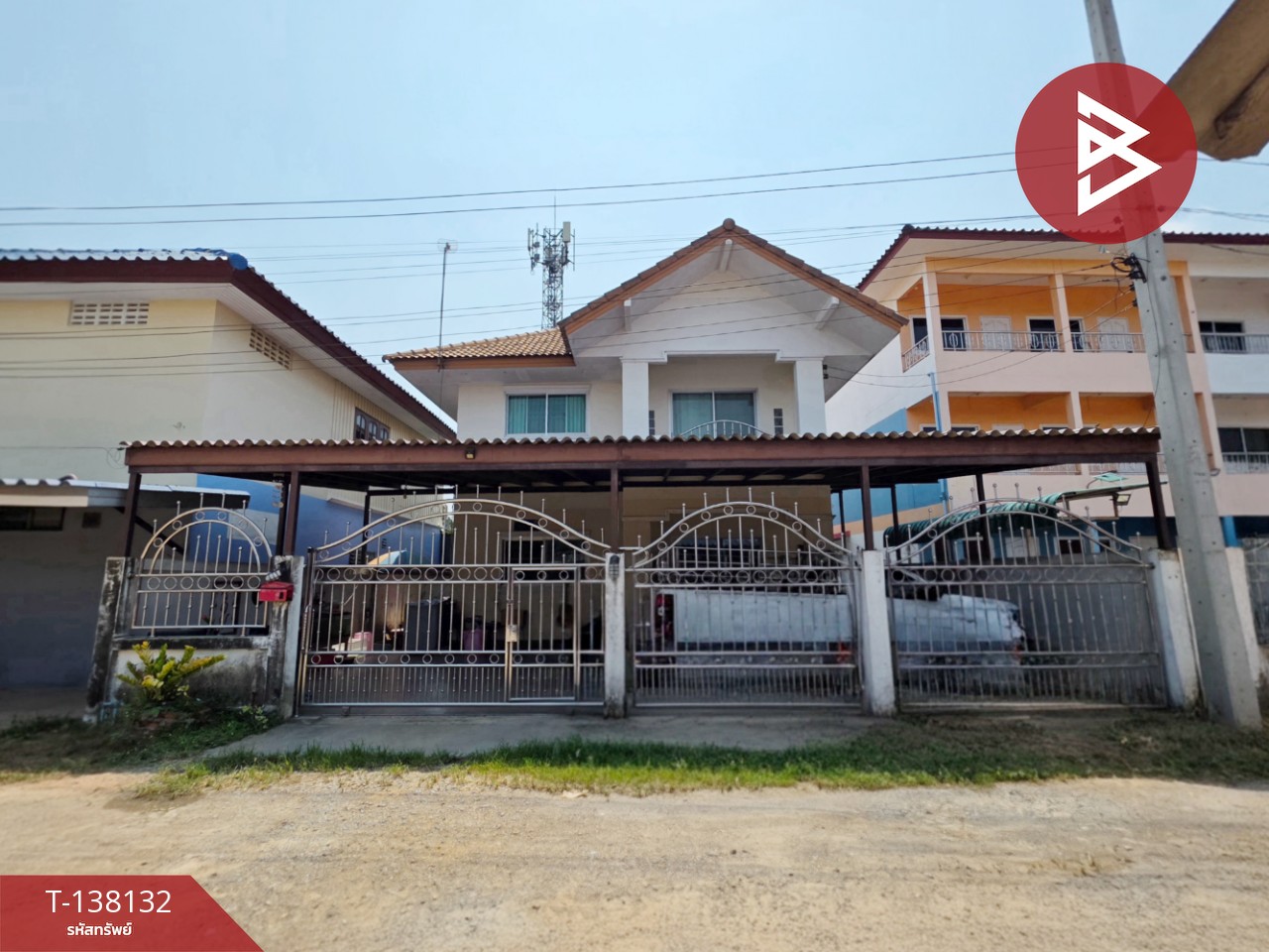 ขายบ้านเดี่ยว 2 ชั้น เนื้อที่ 50 ตร.วา บางไทร พระนครศรีอยุธยา 1