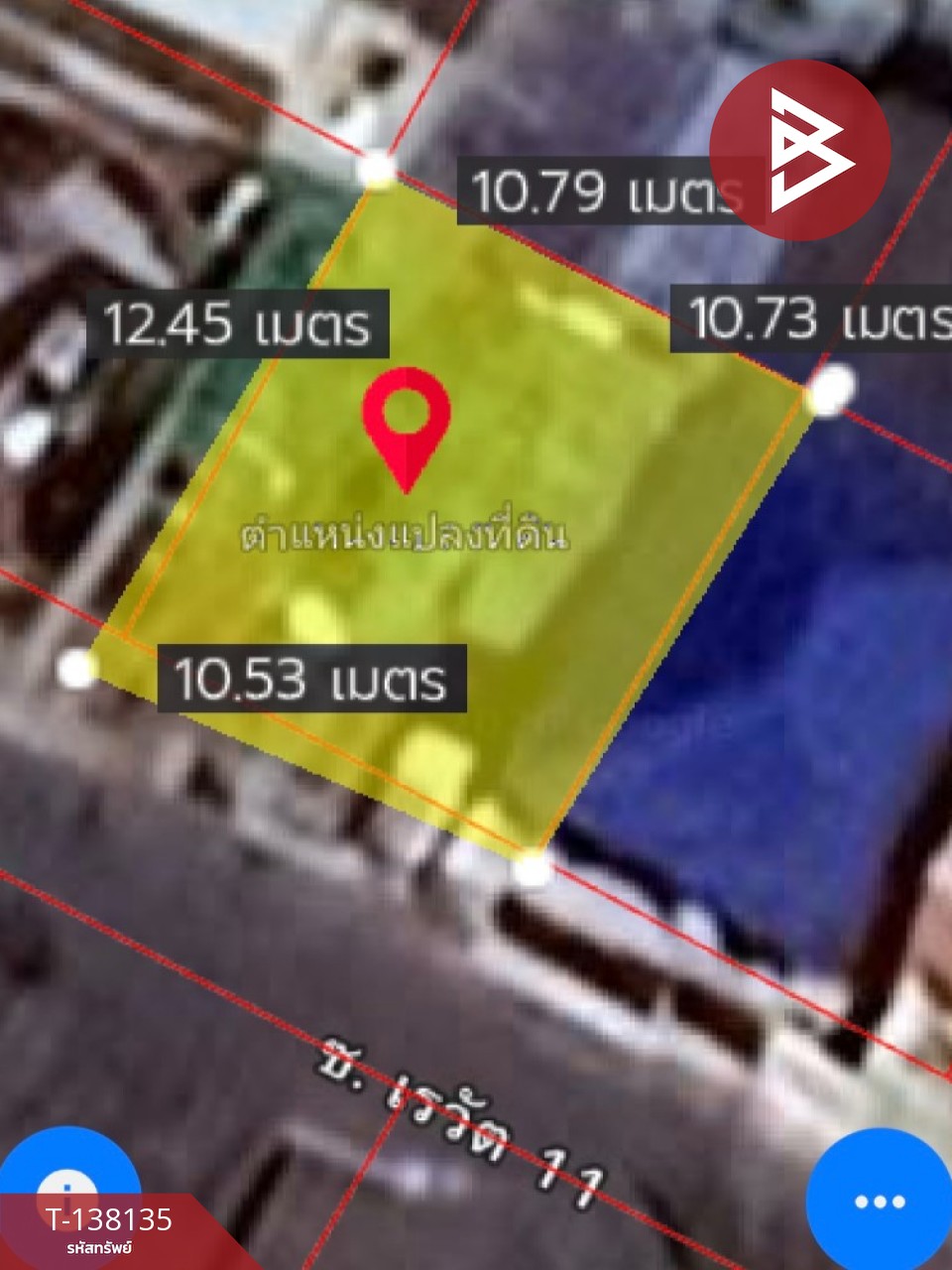 ขายที่ดิน ซ.เรวัต11 เนื้อที่ 30 ตร.วา บางเมือง สมุทรปราการ 6