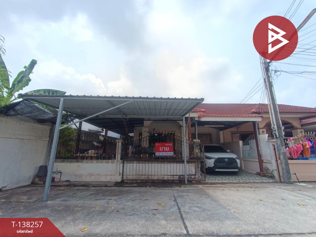 ขายบ้านแฝดชั้นเดียว เนื้อที่ 41.4 ตร.วา เชิงเนิน ระยอง 1