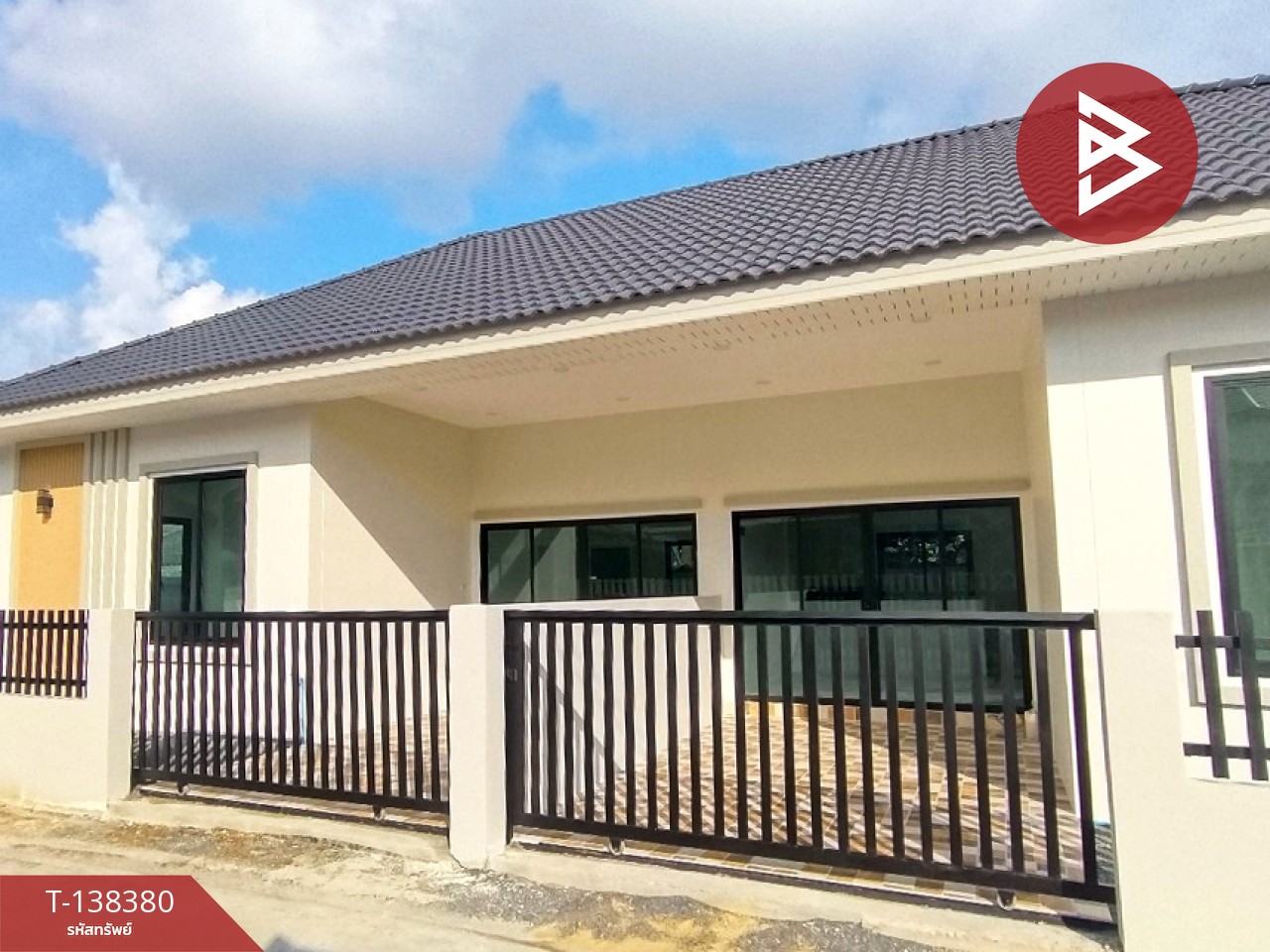 ขายบ้านแฝดชั้นเดียว เนื้อที่ 31.1 ตร.วา ตลาด จันทบุรี 1