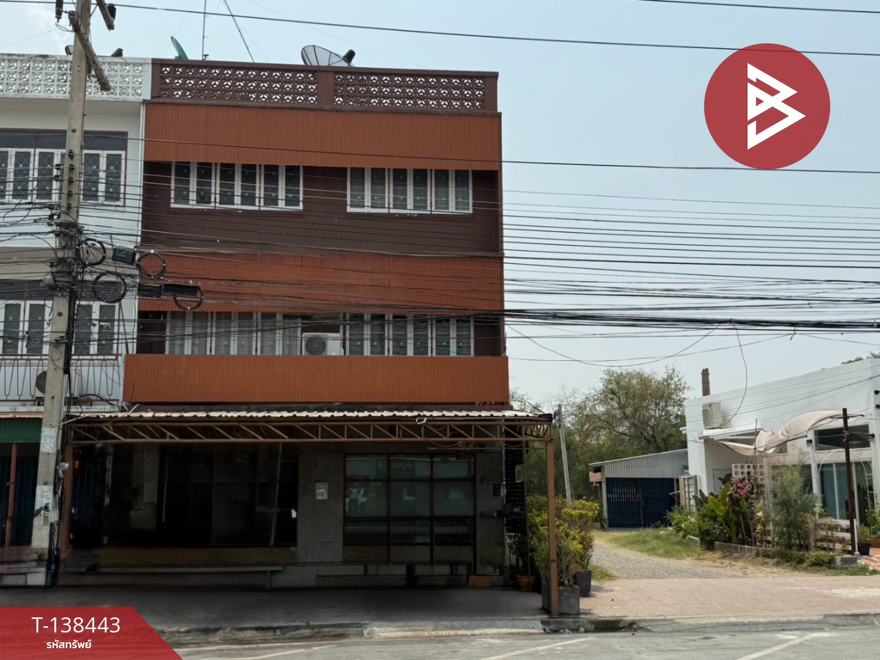 ขายอาคารพาณิชย์ 2 คูหา อ.โคกสำโรง ลพบุรี ทำเลทองใจกลางเมือง 1