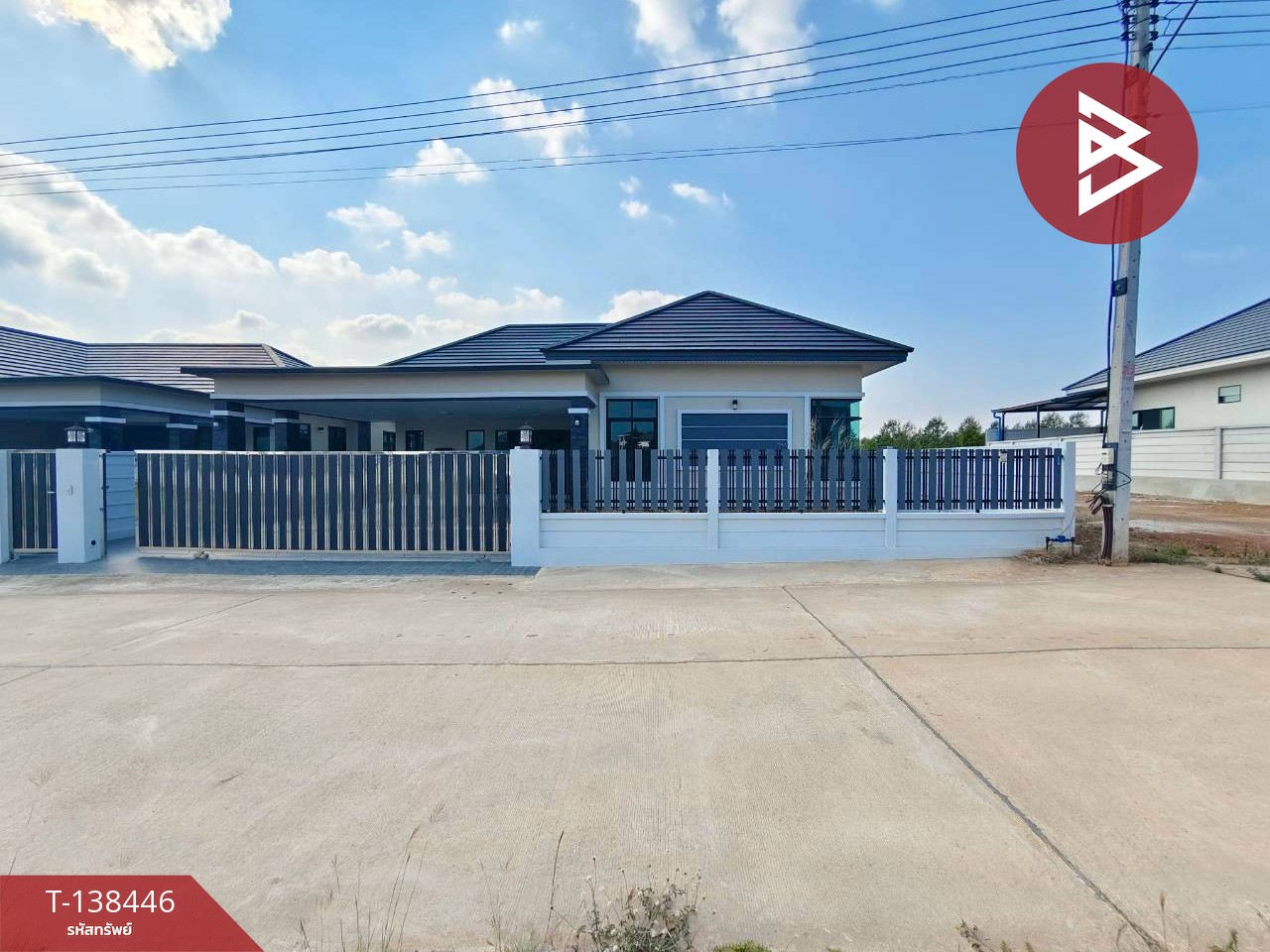 ขายบ้านเดี่ยวชั้นเดียว 95 ตร.วา ท่าช้าง จันทบุรี 1