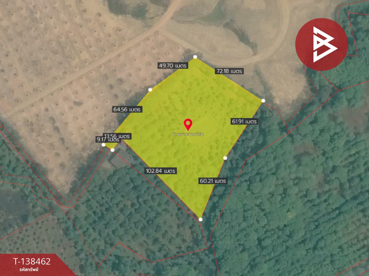 ขายที่ดิน เนื้อที่ 6 ไร่ 1 งาน 21.6 ตารางวา อ.มะขาม จันทบุรี ทำเลดี 1