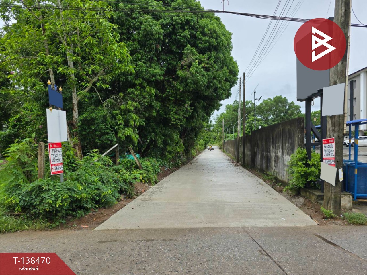 ขายที่ดิน เนื้อที่ 403 ตารางวา จันทบุรี ใจกลางเมืองท่าช้าง พื้นที่สีเหลือง 6