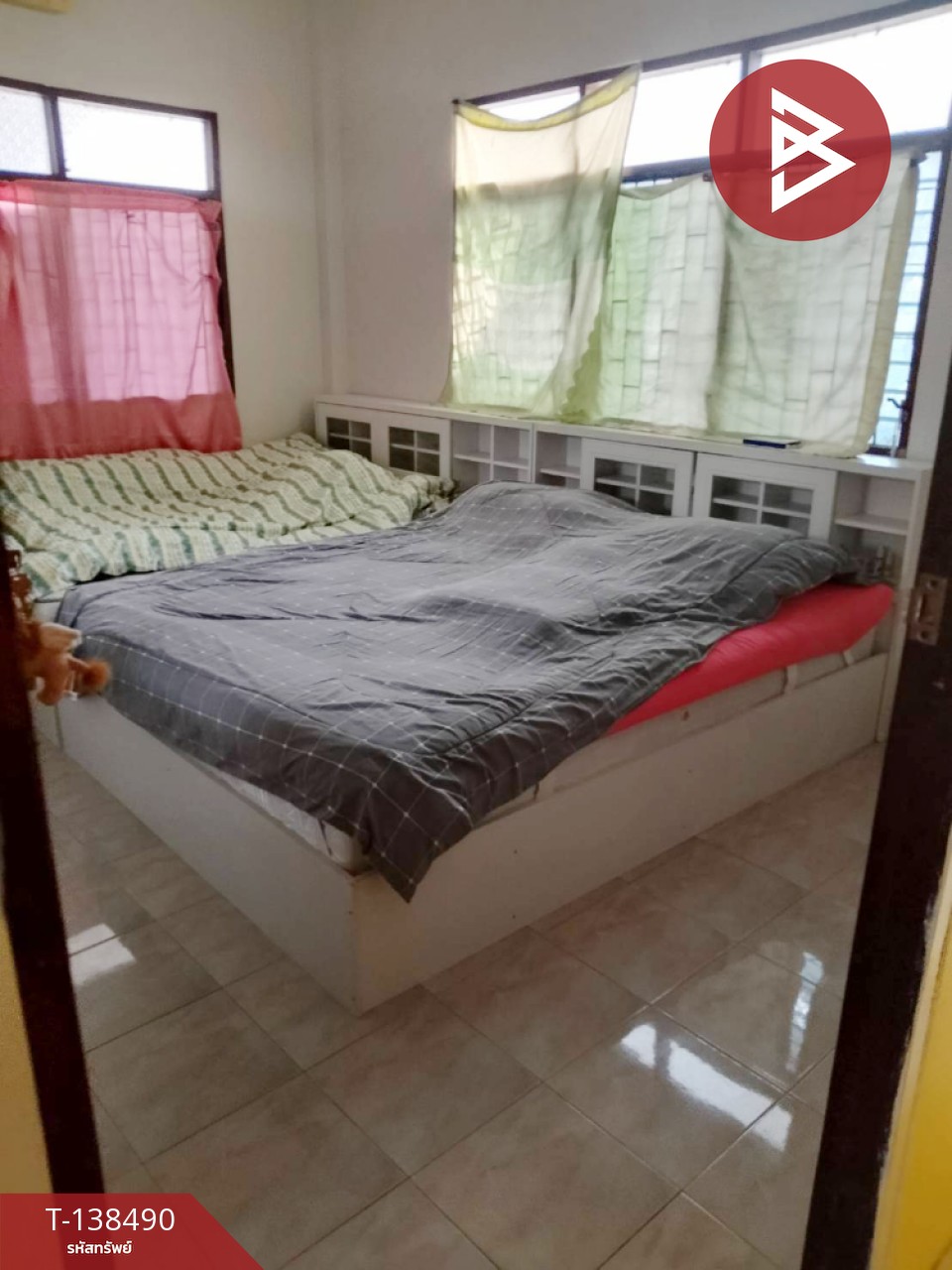 ขายบ้านแฝดชั้นเดียว เนื้อที่ 47 ตร.วา ต.บางพระ จ.ฉะเชิงเทรา แหล่งชุมชน 5