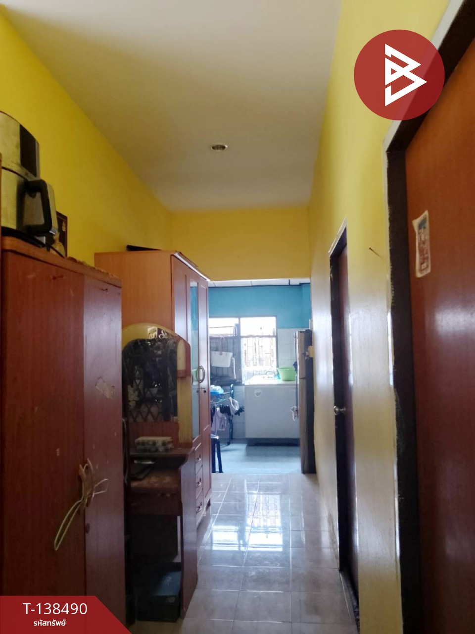 ขายบ้านแฝดชั้นเดียว เนื้อที่ 47 ตร.วา ต.บางพระ จ.ฉะเชิงเทรา แหล่งชุมชน 7