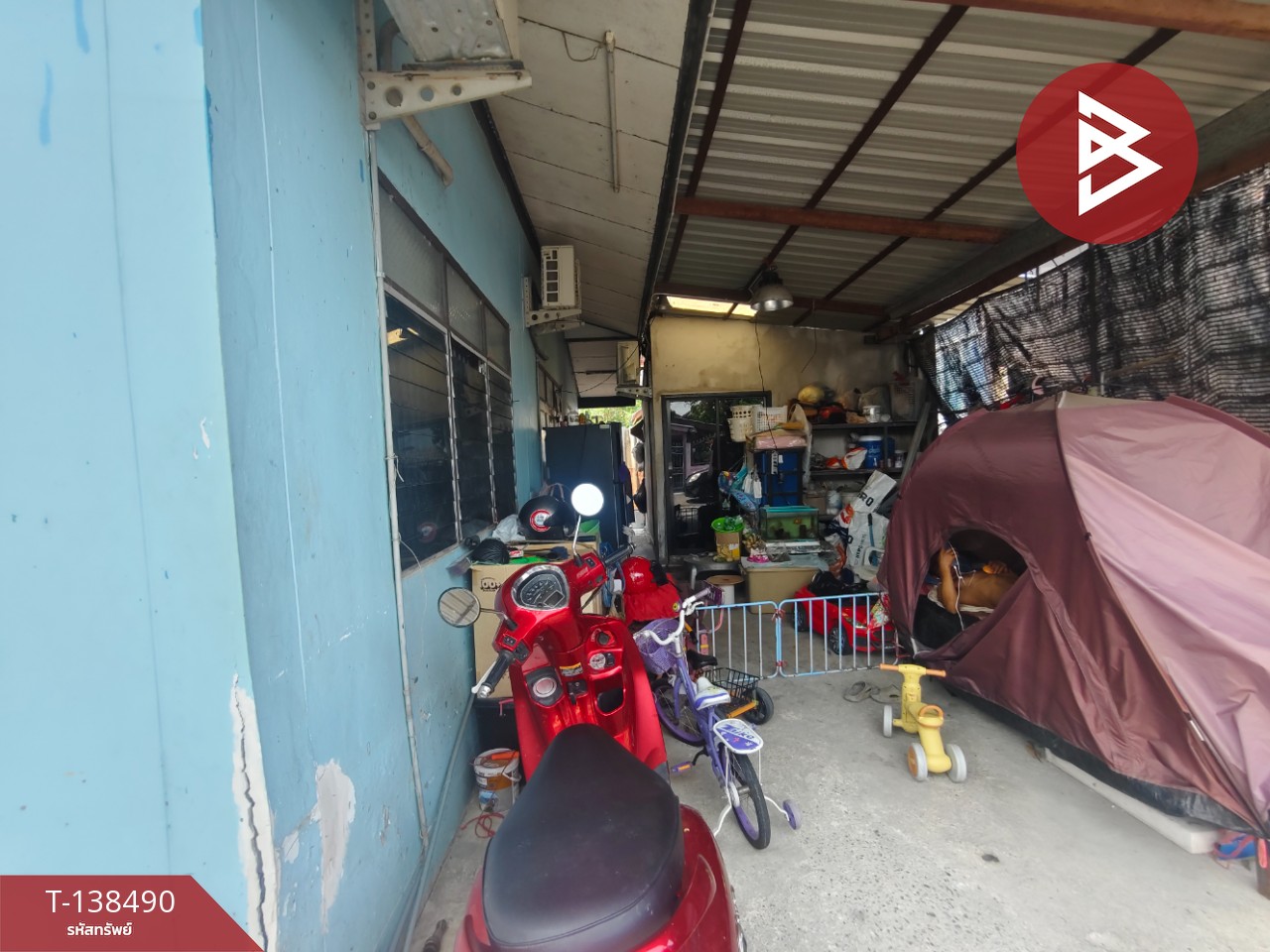 ขายบ้านแฝดชั้นเดียว เนื้อที่ 47 ตร.วา ต.บางพระ จ.ฉะเชิงเทรา แหล่งชุมชน 12