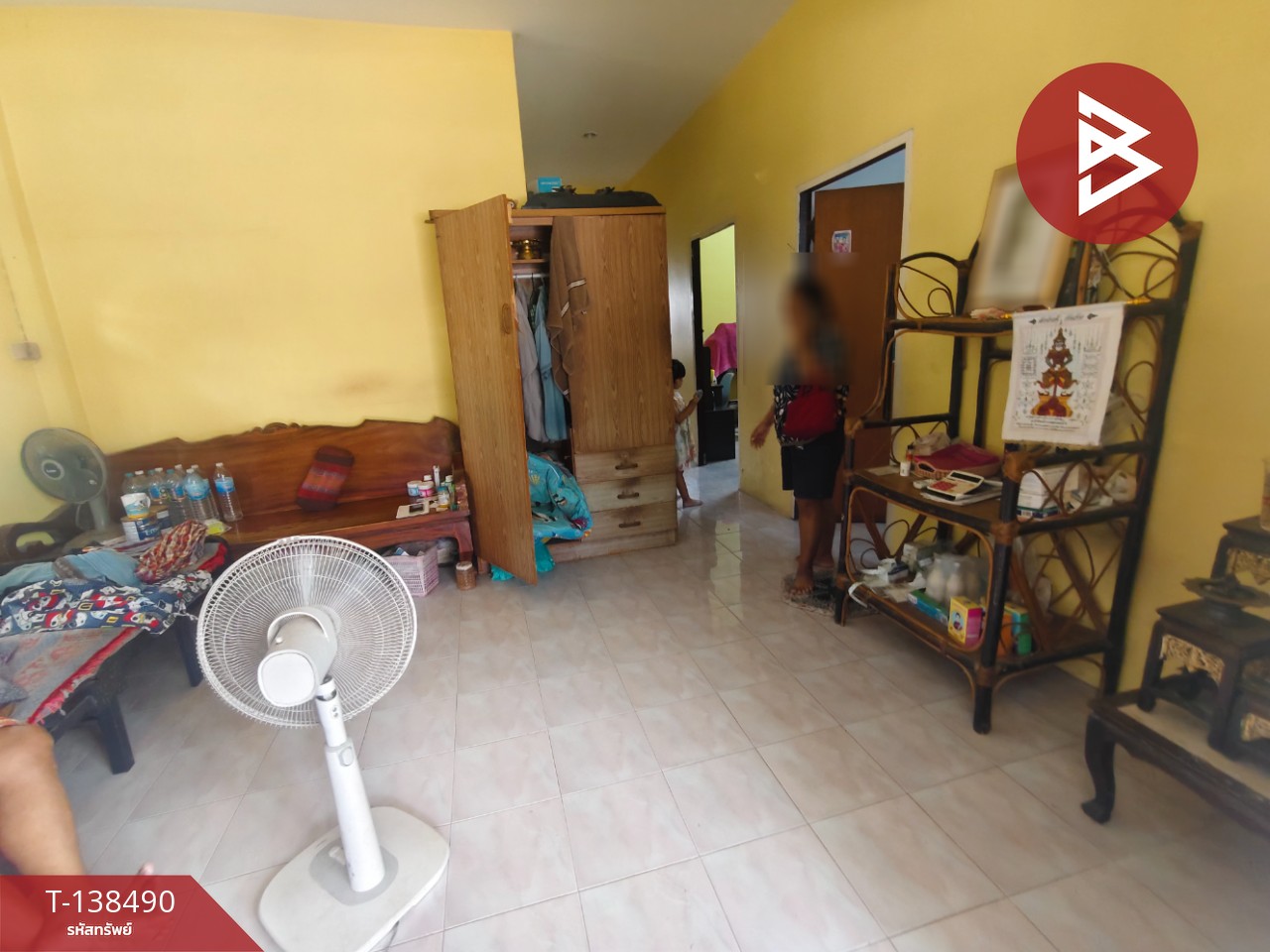 ขายบ้านแฝดชั้นเดียว เนื้อที่ 47 ตร.วา ต.บางพระ จ.ฉะเชิงเทรา แหล่งชุมชน 4