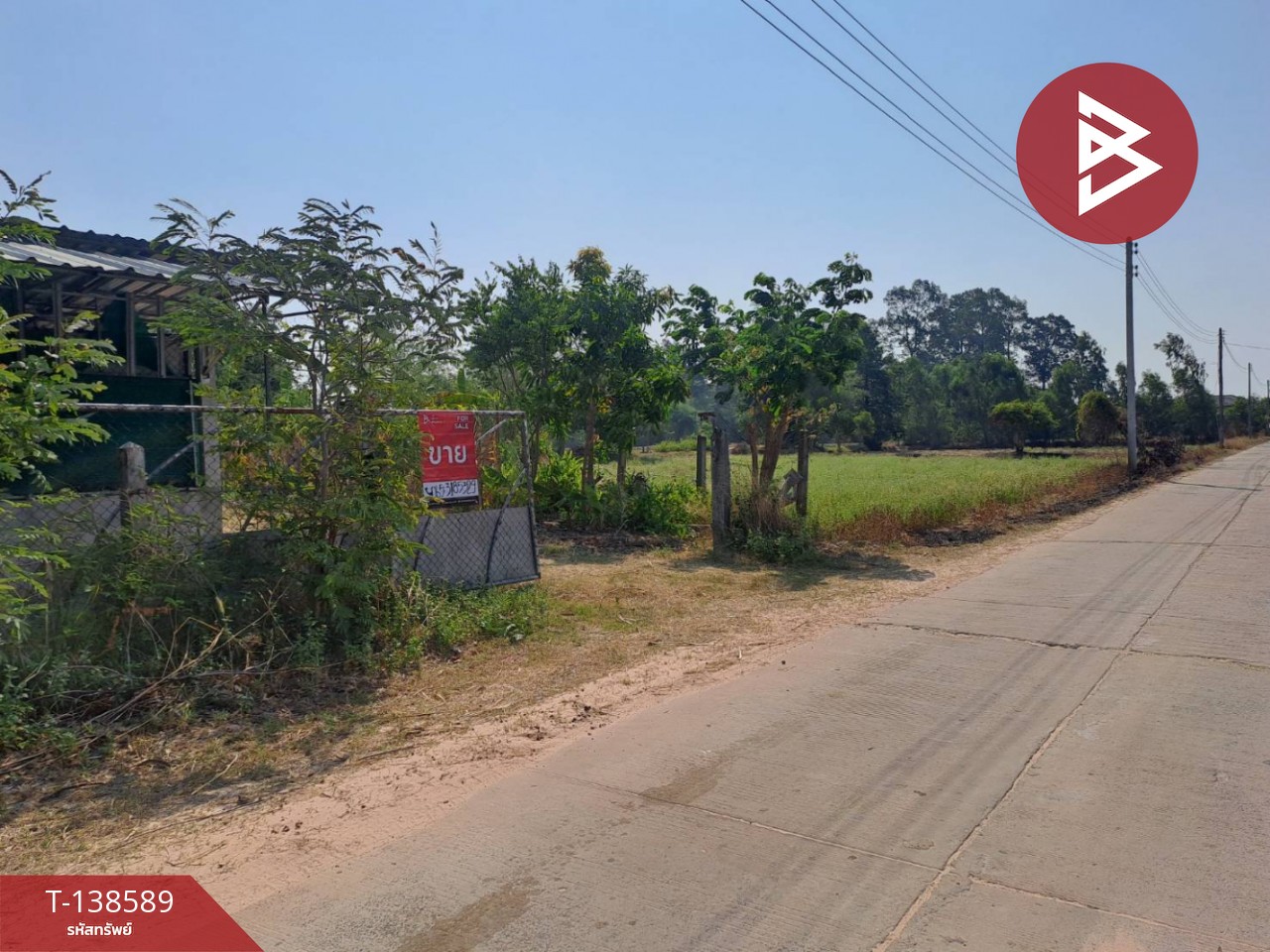 ขายที่ดินเปล่า เนื้อที่ 5 ไร่ 1 งาน 69 ตารางวา ต.สะอาดสมบูรณ์ เมืองร้อยเอ็ด ทำเลดีติดถนน 3