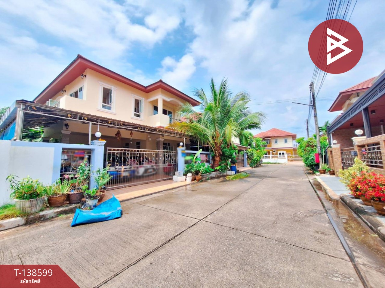 ขายบ้านเดี่ยว หมู่บ้านศิริทรัพย์2 บ้านเกาะ สมุทรสาคร 1