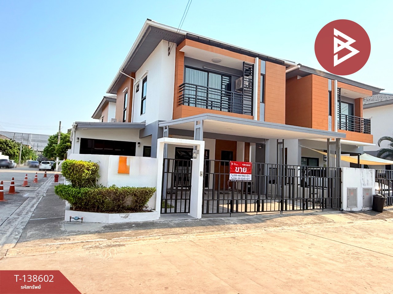 ขายด่วนบ้านแฝดหลังมุม หมู่บ้านเรสท์ วิลเลจ บางนา ซอยวัดสลุด สมุทรปราการ 2