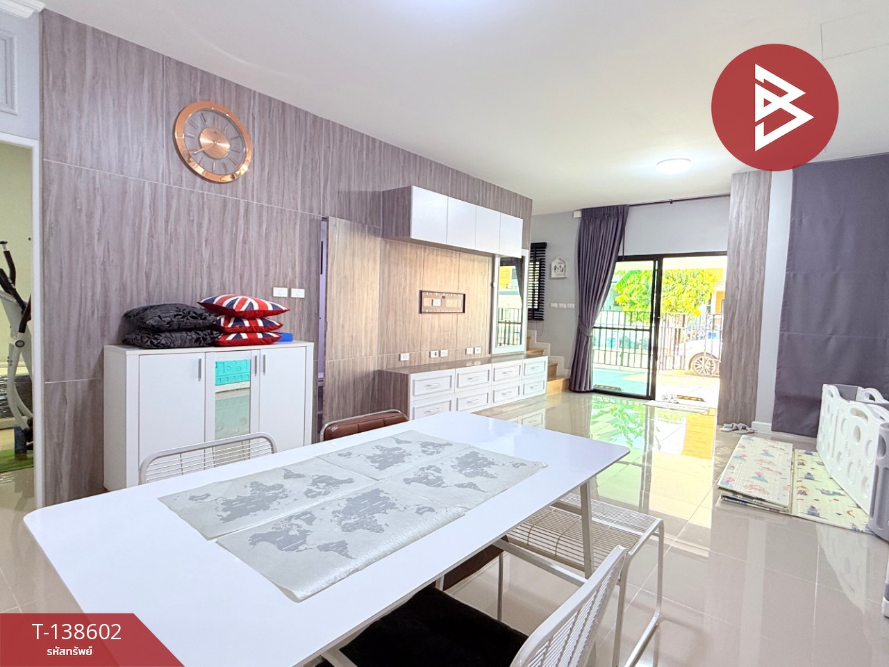 ขายด่วนบ้านแฝดหลังมุม หมู่บ้านเรสท์ วิลเลจ บางนา ซอยวัดสลุด สมุทรปราการ 5