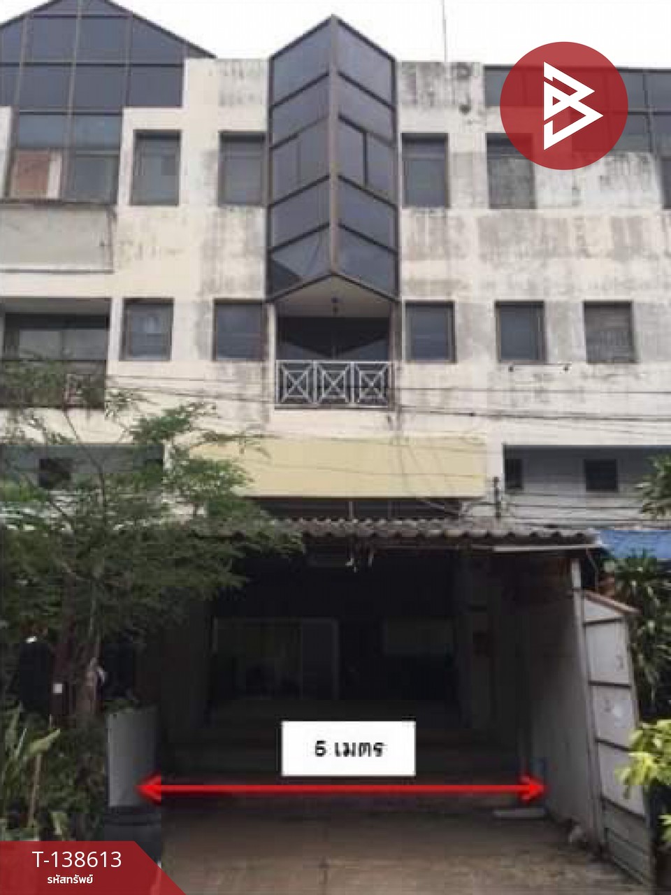 ขายอาคารพาณิชย์ ซ.เทศบาลบางปู77 เนื้อที่ 18.8 ตร.วา บางปูใหม่ สมุทรปราการ 1