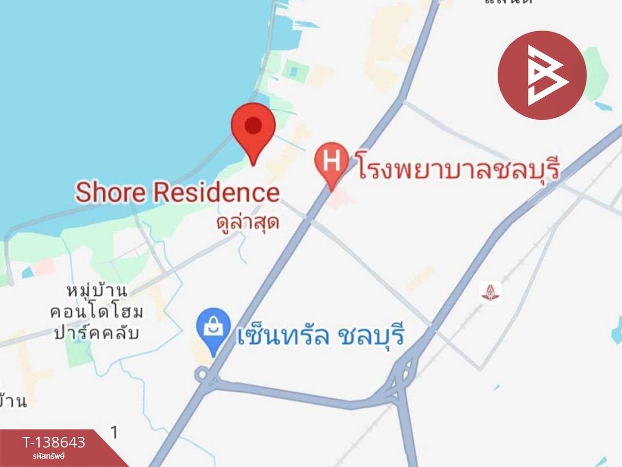 ขาย/เช่าคอนโด ชอร์ เรสซิเดนซ์ ชลบุรี (Shore Residence) พร้อมอยู่ 15
