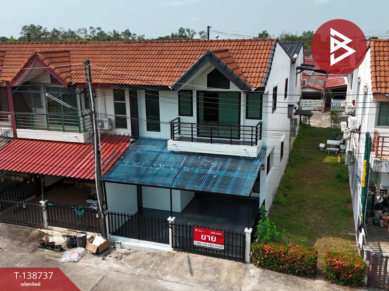 ขายทาวน์เฮ้าส์ หมู่บ้านศิลาพรวิลล์ เฟส2 เกาะขวาง จันทบุรี 1