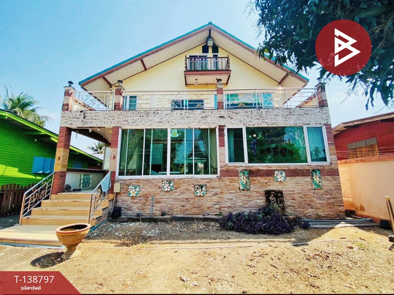 ขายบ้านเดี่ยว 3 ชั้นสวย เนื้อที่ 150 ตร.วา สมุทรสาคร ริมคลองดำเนินสะดวก 1