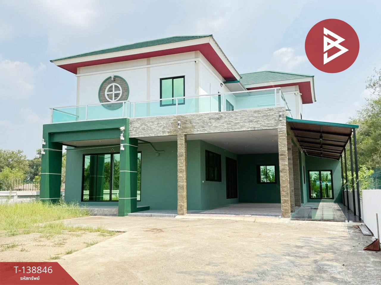ขายบ้านเดี่ยวพร้อมที่ดิน เนื้อที่ 2 งาน 32 ตร.วา พนัสนิคม ชลบุรี 2