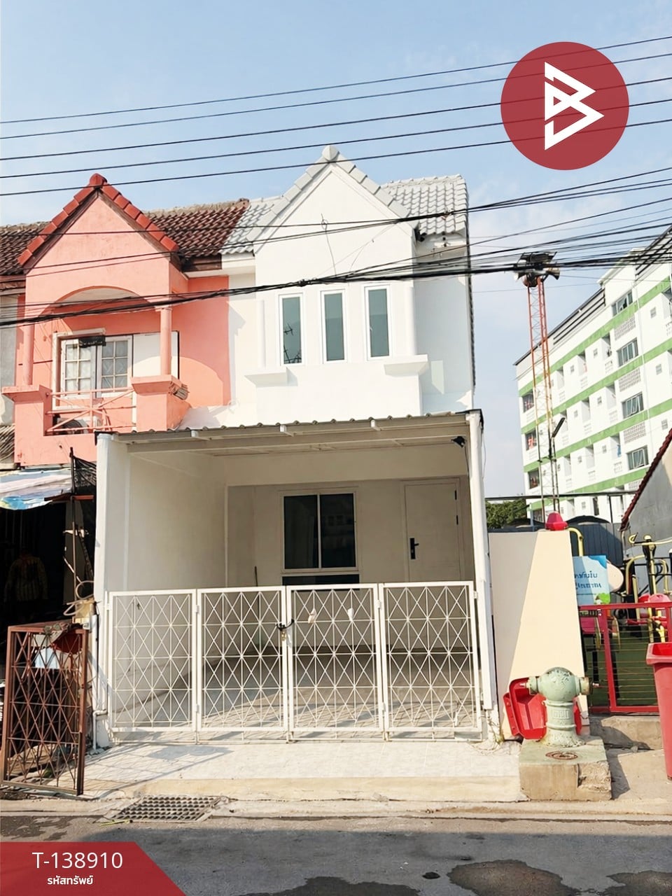 ขายทาวน์เฮ้าส์ หมู่บ้านพูนทรัพย์ นิคมบางปู สมุทรปราการ 1