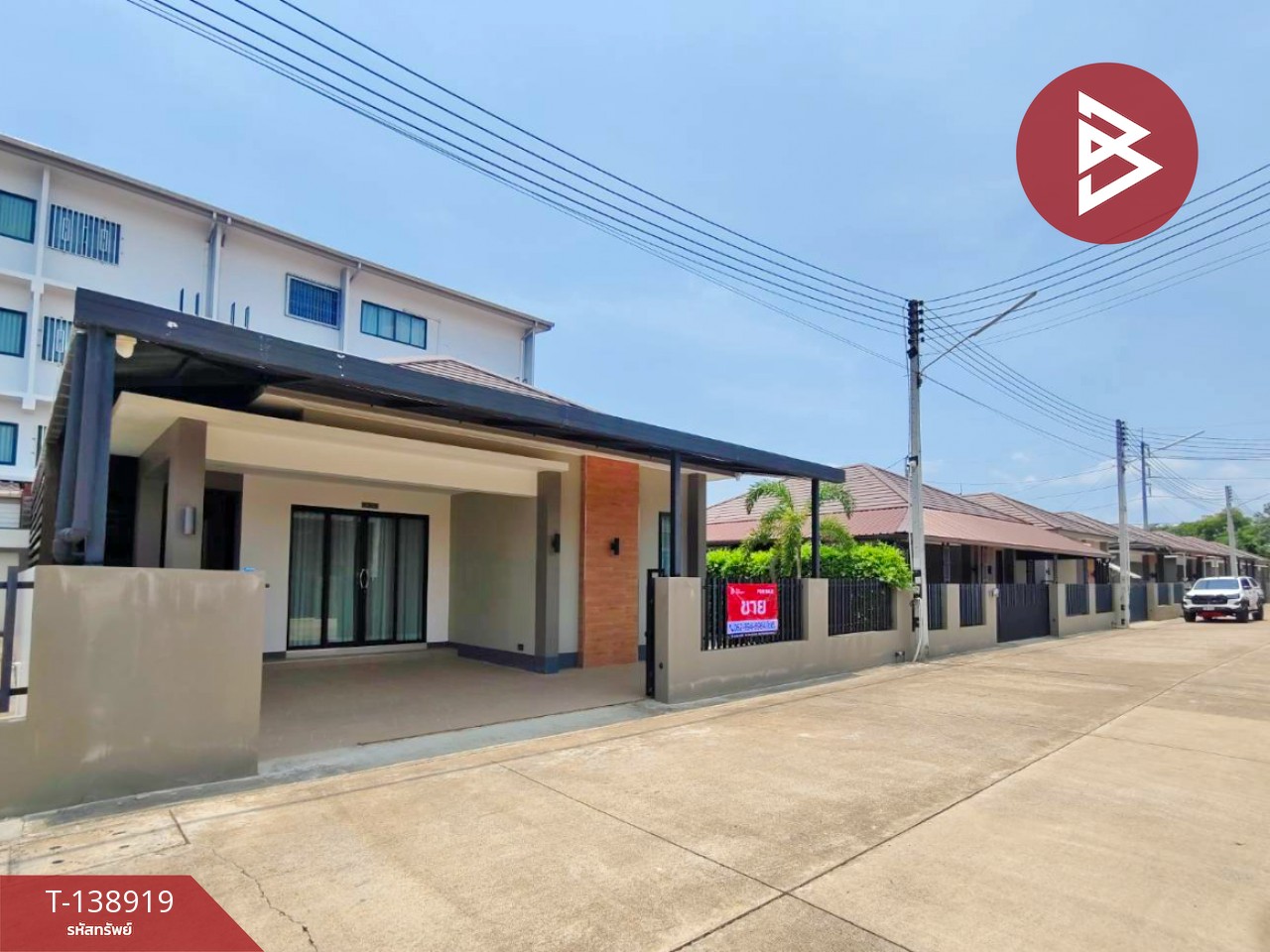 ขายบ้านเดี่ยวชั้นเดียว เนื้อที่ 52.8 ตร.วา เกาะขวาง จันทบุรี 3