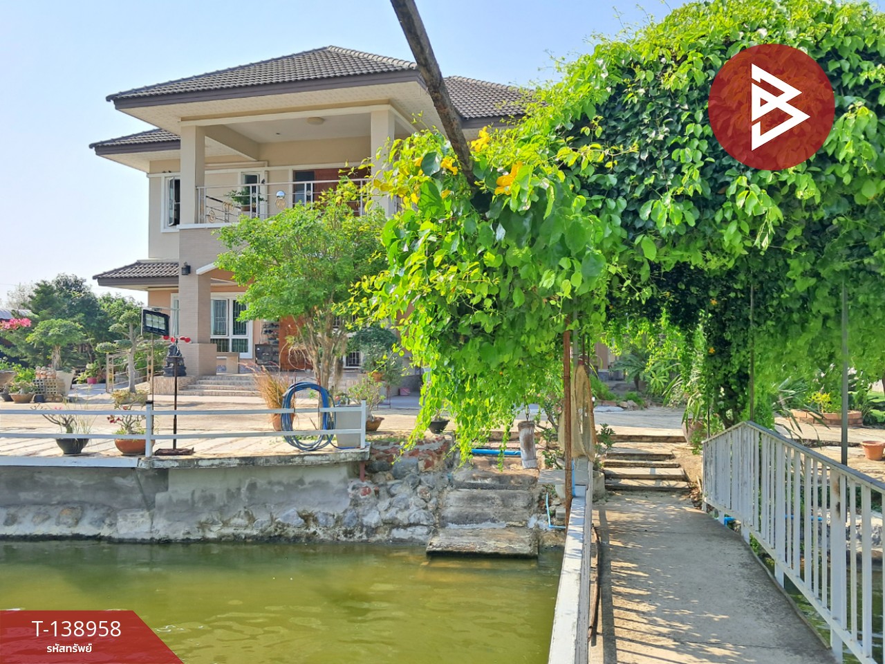 ขายบ้านเดี่ยวพร้อมที่ดิน เนื้อที่ 3 ไร่ 1 งาน 42.8 ตร.วา บ้านโป่ง ราชบุรี 15