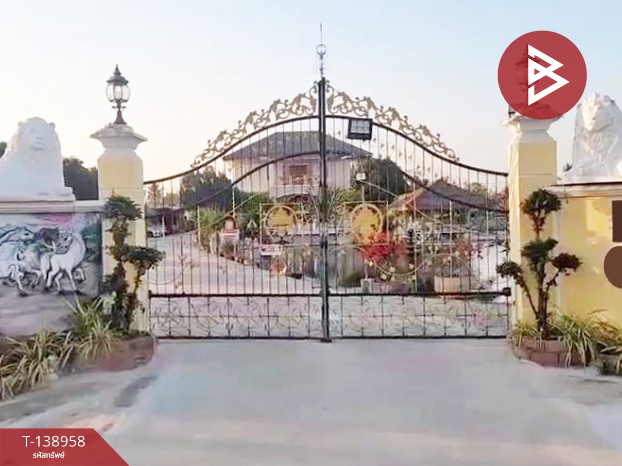 ขายบ้านเดี่ยวพร้อมที่ดิน เนื้อที่ 3 ไร่ 1 งาน 42.8 ตร.วา บ้านโป่ง ราชบุรี 2