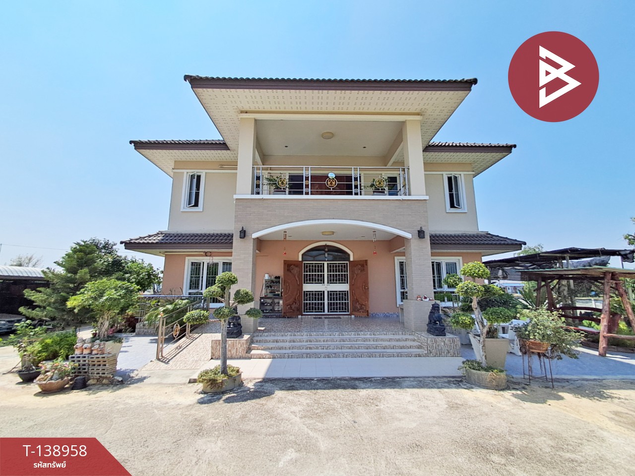 ขายบ้านเดี่ยวพร้อมที่ดิน เนื้อที่ 3 ไร่ 1 งาน 42.8 ตร.วา บ้านโป่ง ราชบุรี 3