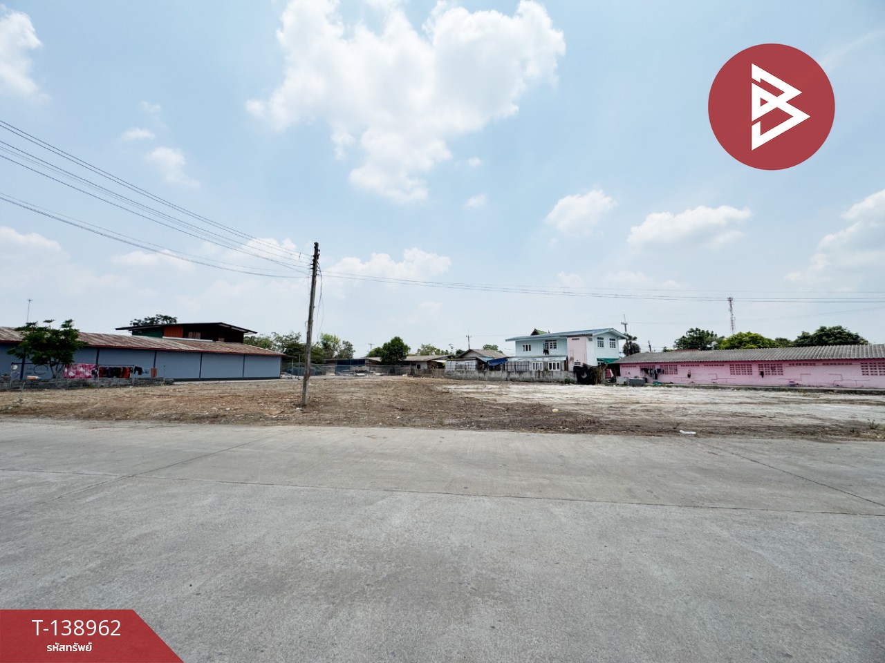 ขายที่ดิน เนื้อที่ 1 ไร่ 31 ตร.วา แปลงยาว ฉะเชิงเทรา 1