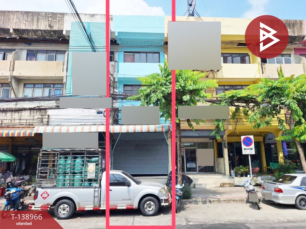 ให้เช่าอาคารพาณิชย์ เนื้อที่ 18 ตารางวา บางกะปิ กรุงเทพมหานคร 1