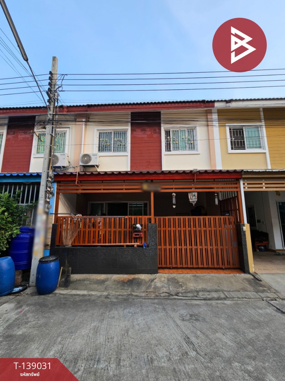 ขายทาวน์เฮ้าส์ หมู่บ้านเคซีคู่สร้างวิลล่า เฟส6 ประชาอุทิศ พระสมุทรเจดีย์ สมุทรปราการ 1