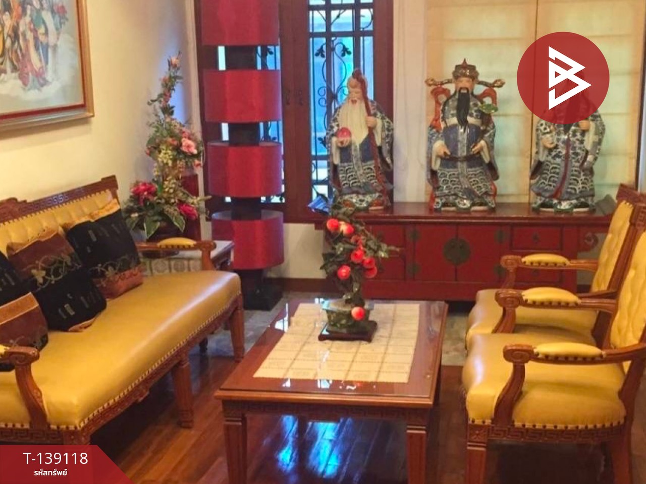 ขายบ้านเดี่ยว พร้อมที่ดิน เนื้อที่ 12 ไร่ 36 ตร.วา สันป่าตอง เชียงใหม่ ทำเลติดถนน 5