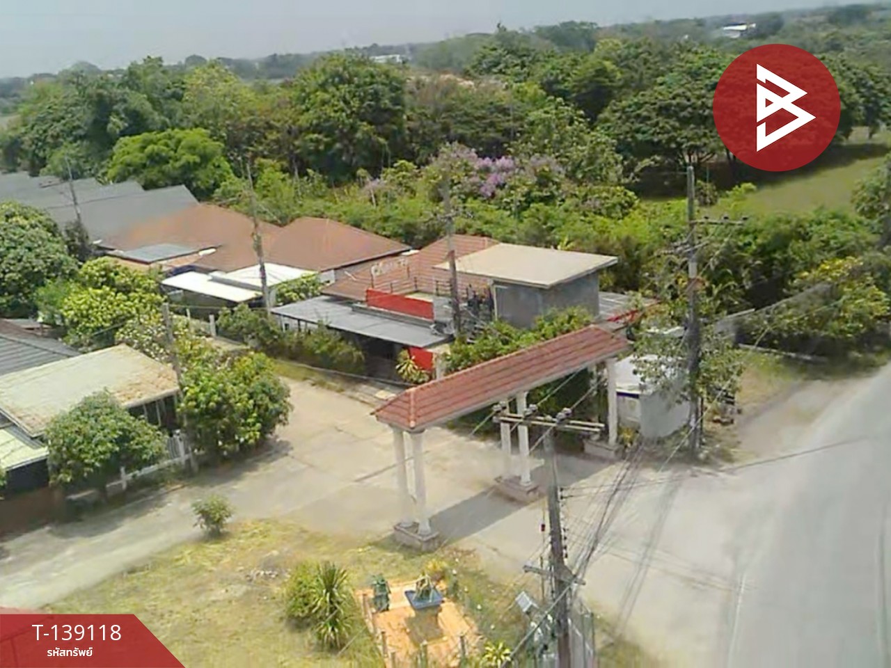 ขายบ้านเดี่ยว พร้อมที่ดิน เนื้อที่ 12 ไร่ 36 ตร.วา สันป่าตอง เชียงใหม่ ทำเลติดถนน 15