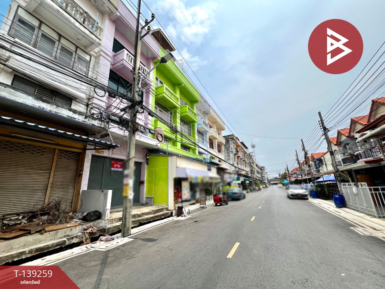 ขายอาคารพาณิชย์ หมู่บ้านทับทอง บางเสาธง สมุทรปราการ 2