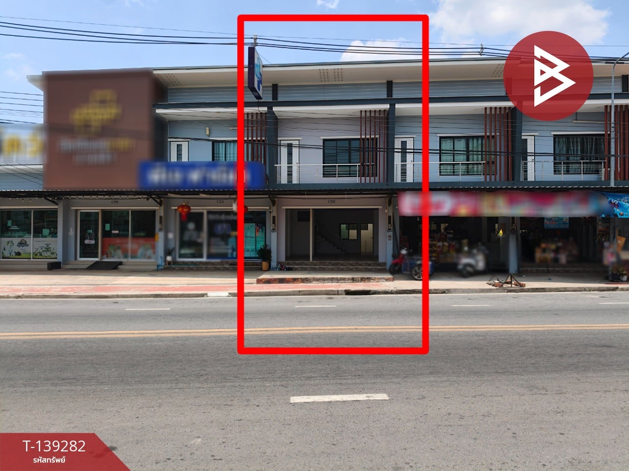 ขายอาคารพาณิชย์ 2 ชั้น เนื้อที่ 18.4 ตร.วา บางคล้า ฉะเชิงเทรา 1