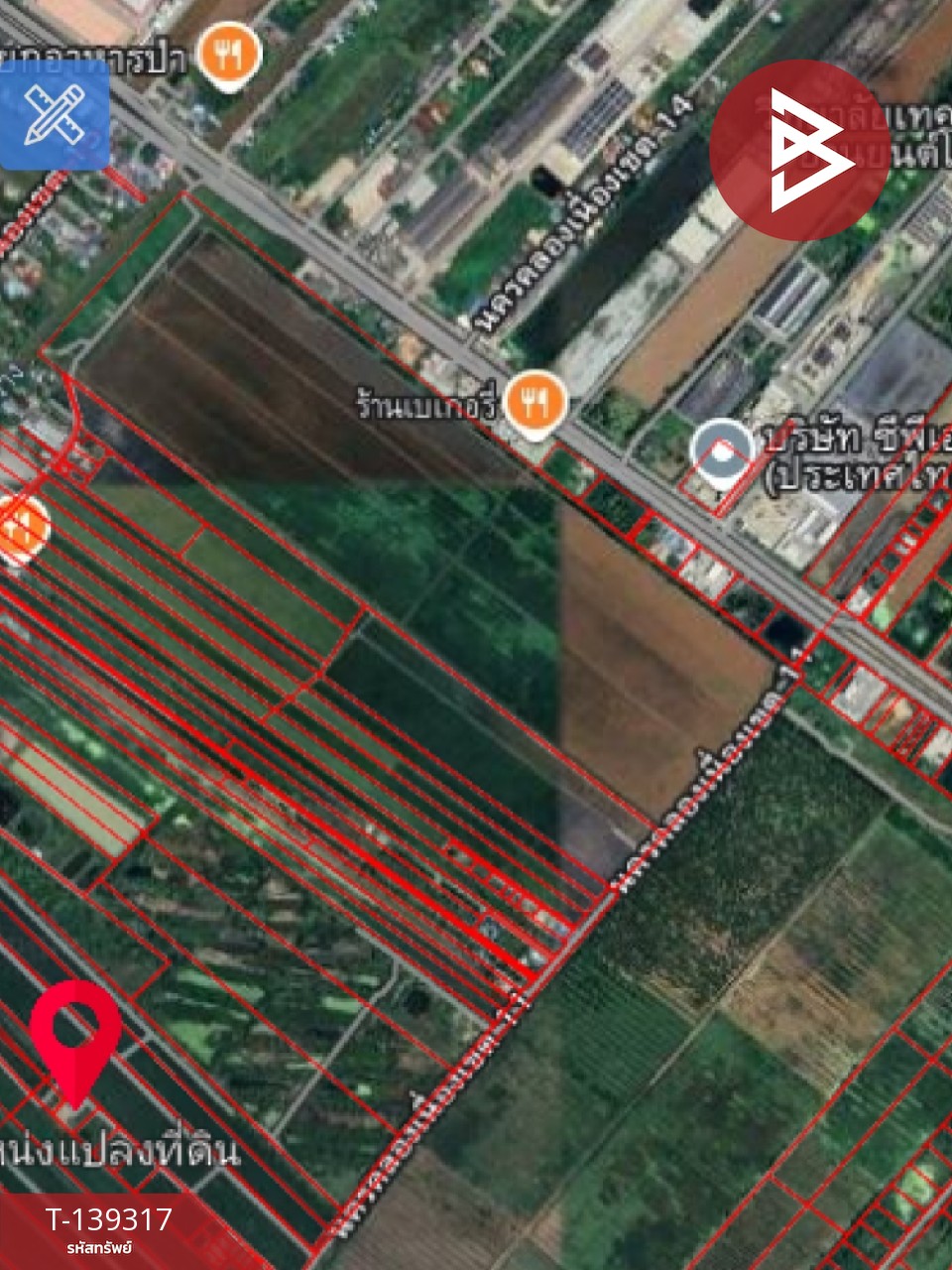 ขายที่ดิน เนื้อที่ 1 ไร่ 3 งาน 49 ตร.วา หนามแดง ฉะเชิงเทรา 13