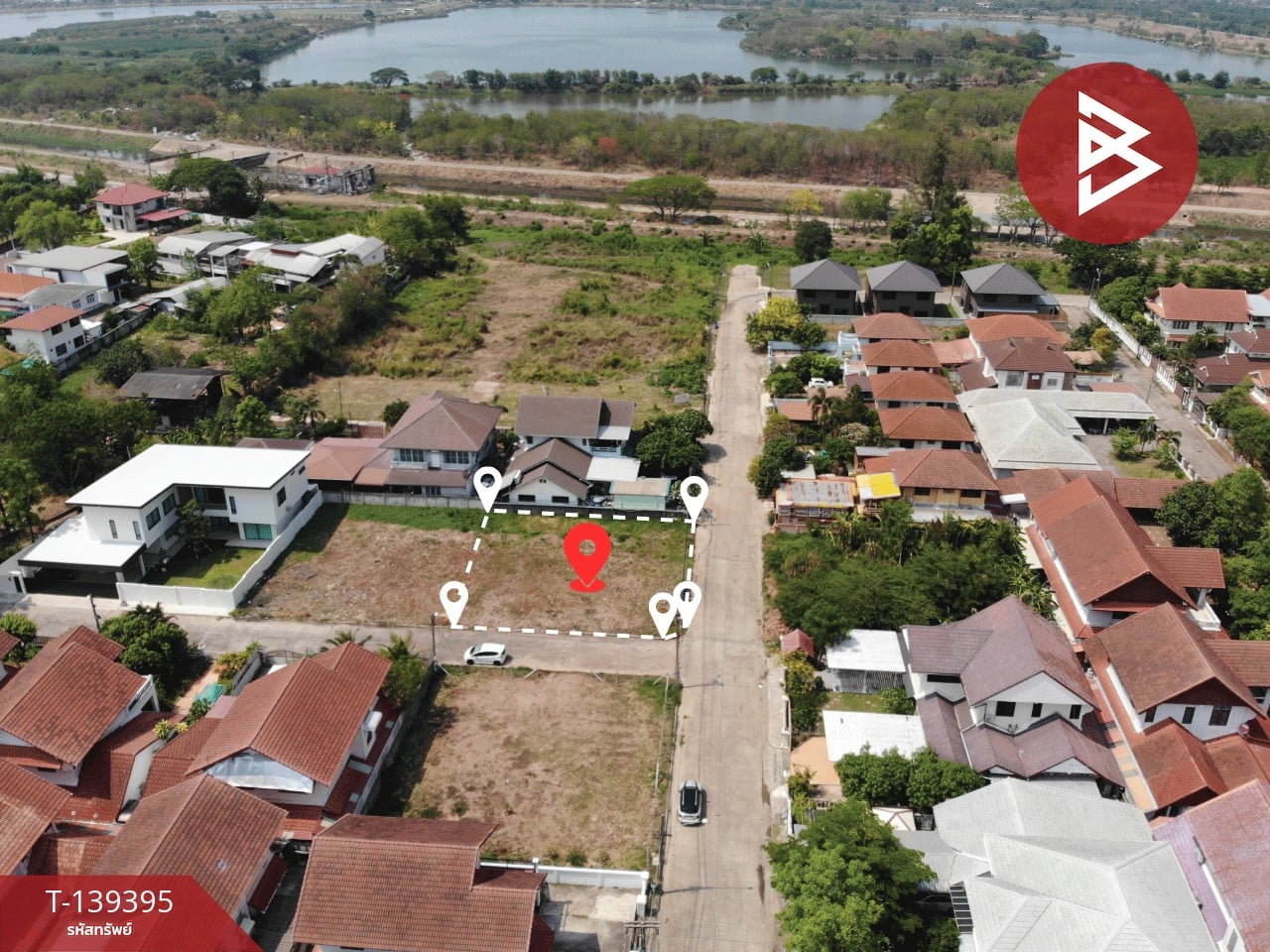 ขายที่ดิน เนื้อที่ 1 งาน 40 ตารางวา ในหมู่บ้านรุ่งเรืองวิลเลจ เมืองขอนแก่น ทำเลดี 1