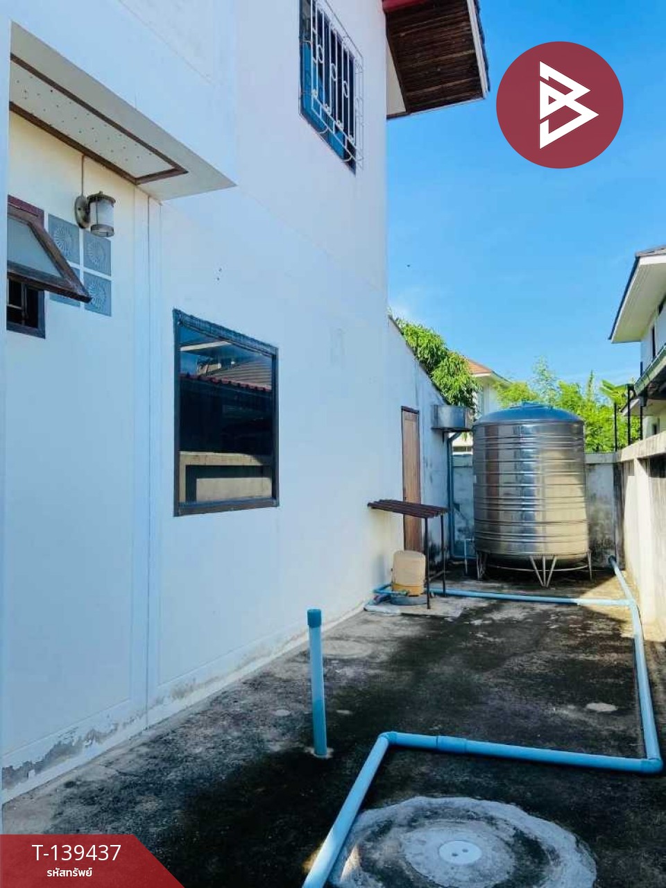 ขายบ้านเดี่ยว 2 ชั้น เนื้อที่ 66.6 ตารางวา ต.วัดจันทร์ พิษณุโลก ทำเลดี 8