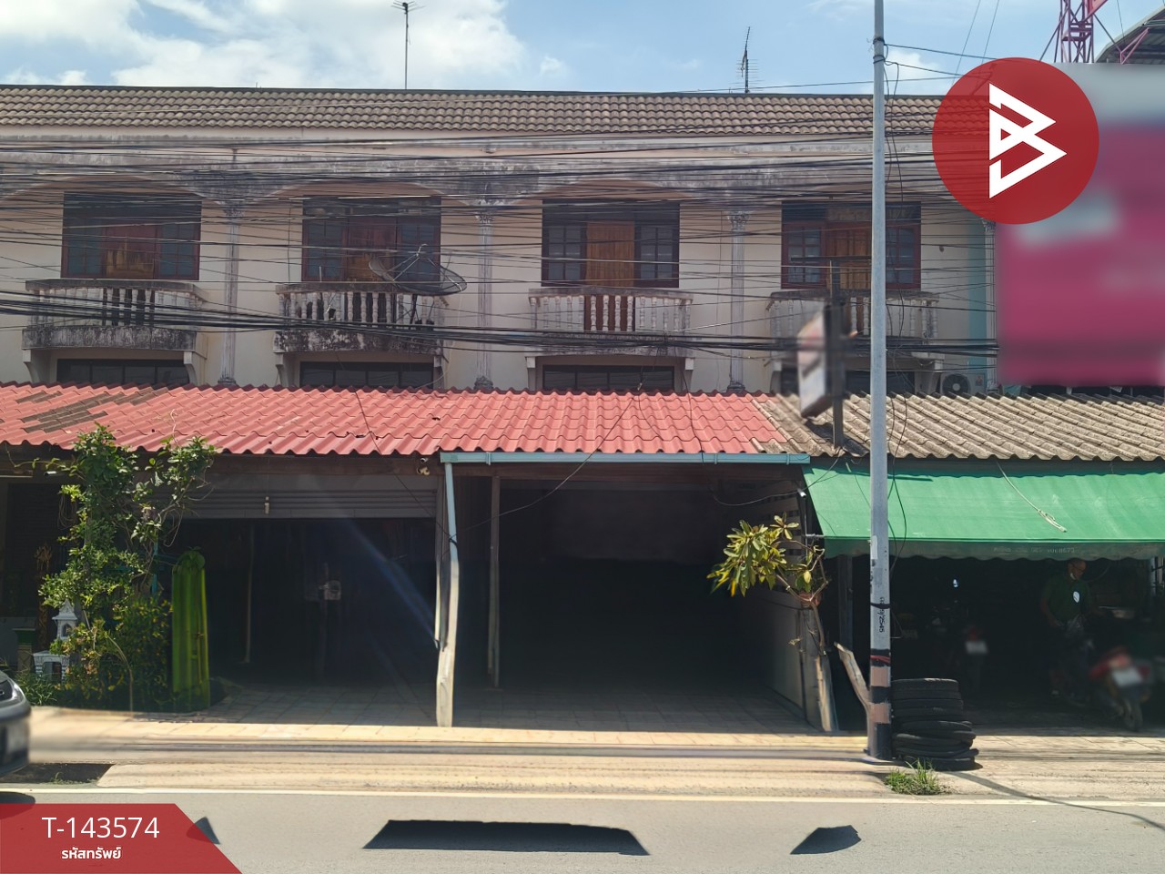 ขายอาคารพาณิชย์ 3 ชั้น เนื้อที่ 28 ตร.วา หน้าเมือง ฉะเชิงเทรา