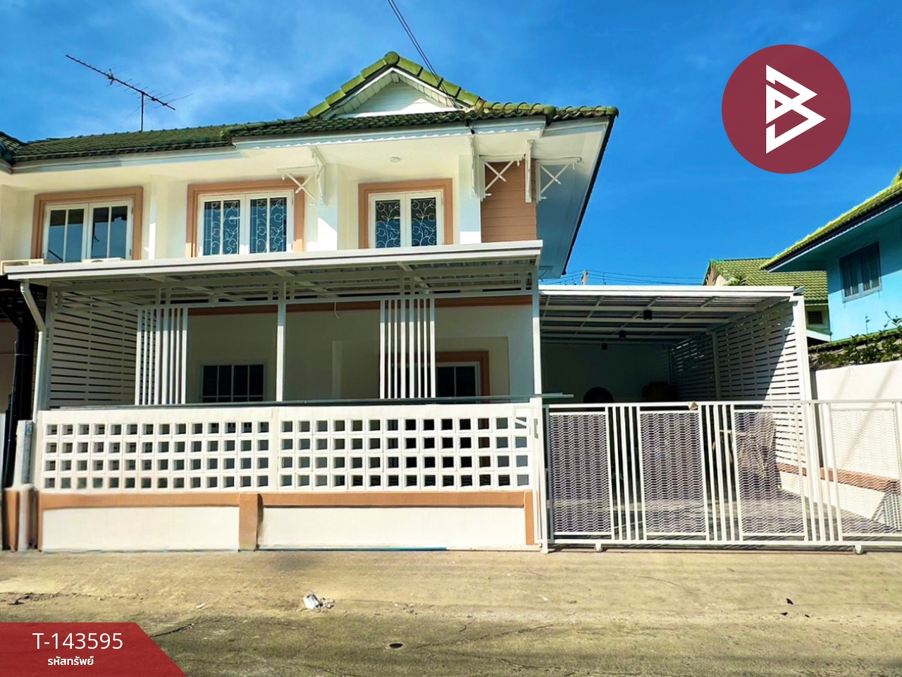 ขายบ้านแฝด หมู่บ้านพฤกษา 12 รังสิต-คลองสาม ปทุมธานี รีโนเวทใหม่