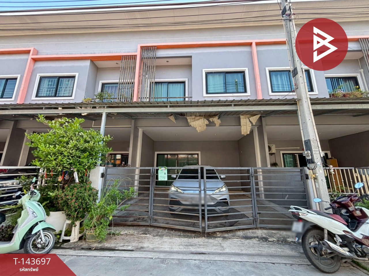 ขายทาวน์เฮ้าส์ หมู่บ้านปิยะทัศน์ บางพระ (ฺPiyathat Bang Phra) ฉะเชิงเทรา