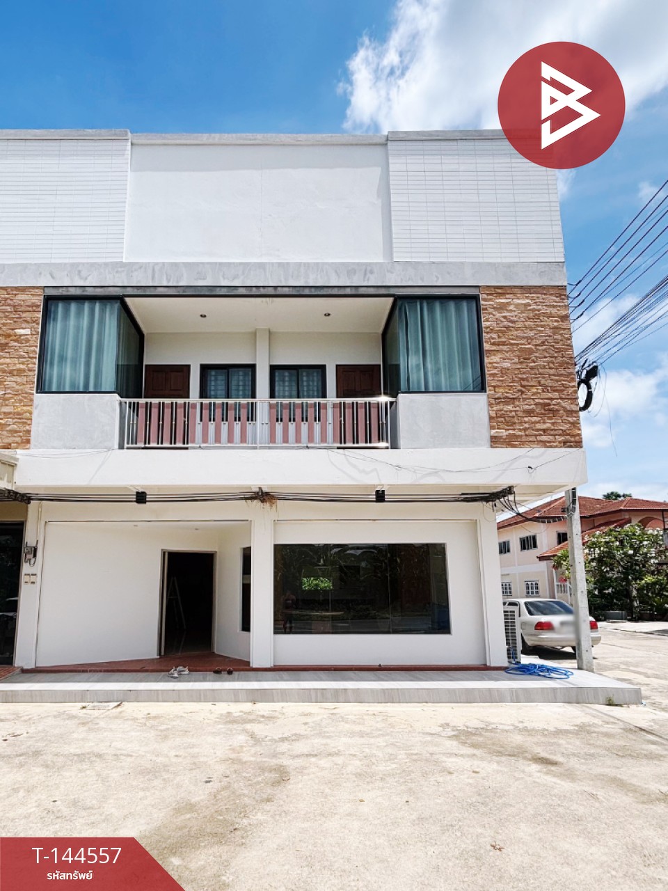 ขายอาคารพาณิชย์ 2 ชั้น เนื้อที่ 60 ตร.วา ต.สวนกล้วย บ้านโป่ง ราชบุรี