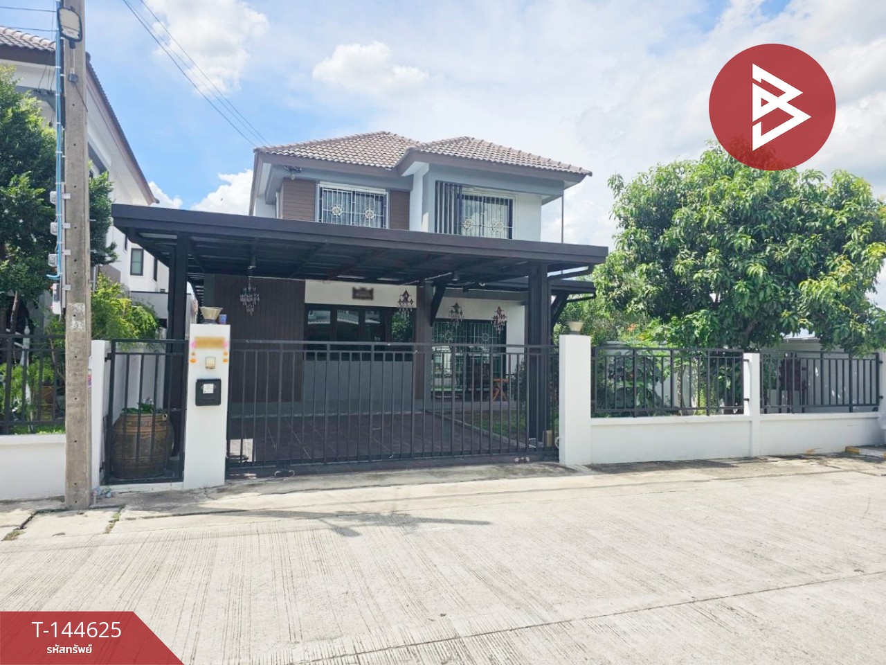 ขายบ้านเดี่ยวหลังมุม หมู่บ้านฟอเรสต้า นิมิตใหม่ 40 กรุงเทพฯ บรรยากาศดี