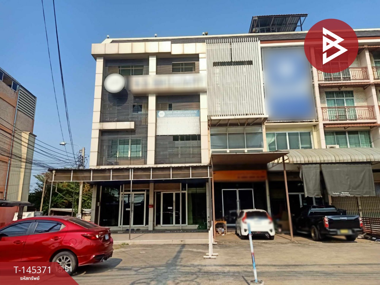 ขายอาคารพาณิชย์ 4 ชั้น 2 คูหาติดกัน ปากเกร็ด เมืองนนทบุรี