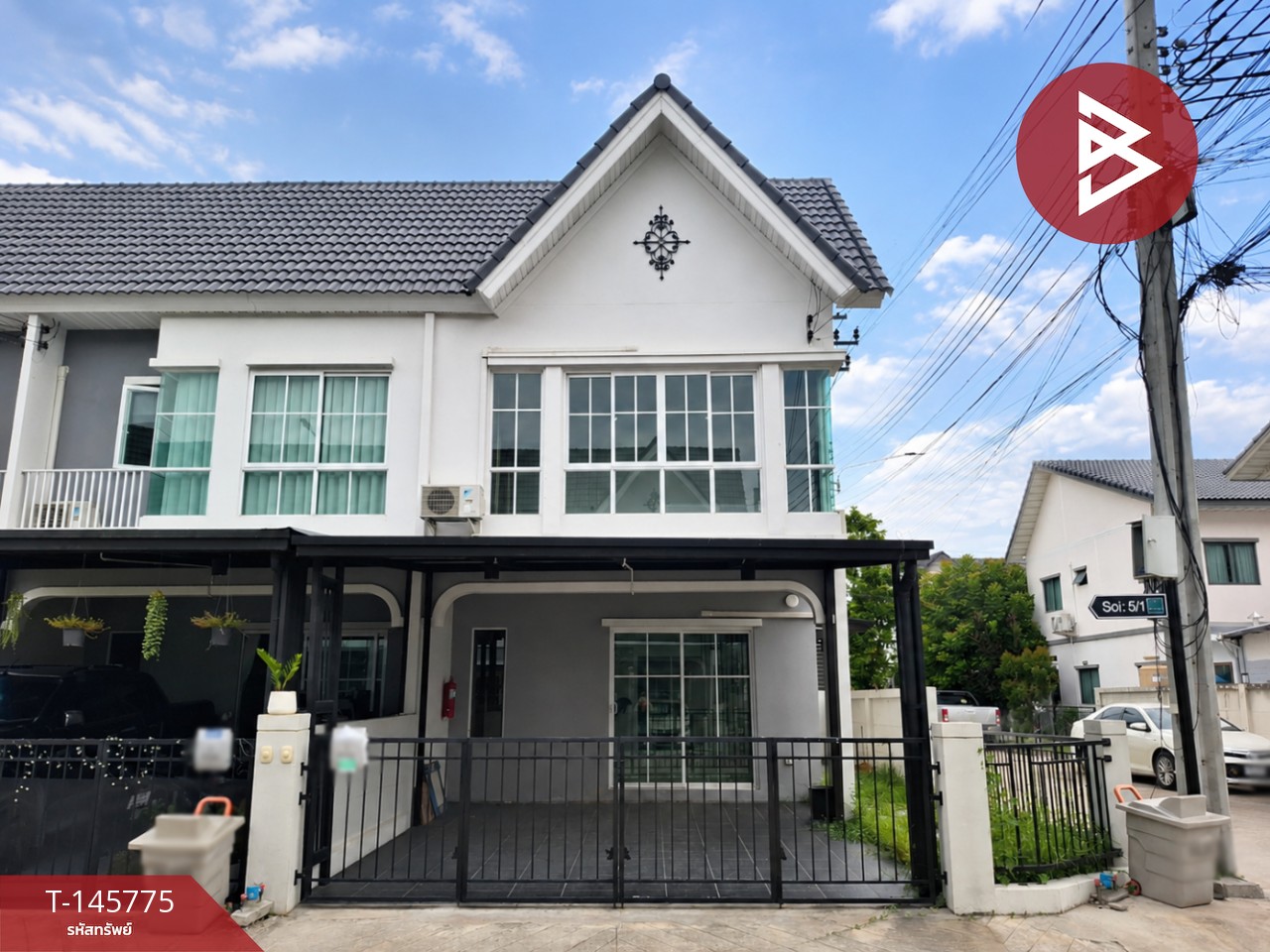 ขายทาวน์เฮ้าส์ หมู่บ้านโมดิวิลล่า บางนา (Modi Villa Bangna) สมุทรปราการ หลังริม