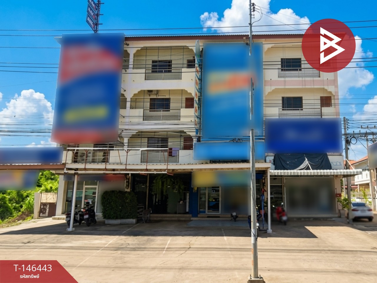 ขายอาคารพานิชย์ 4 ชั้น ติดถนนหลัก นครสวรรค์-ชุมแสง เยื้องแมคโครนครสวรรค์