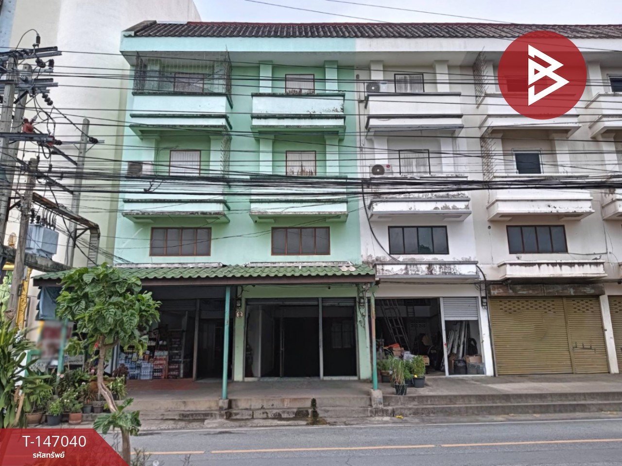 ขายอาคารพาณิชย์ 4 ชั้น เนื้อที่ 22 ตร.วา บางด้วน สมุทรปราการ