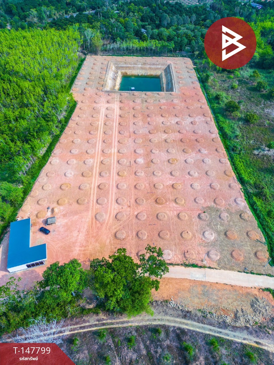 ขายที่ดิน เนื้อที่ 13 ไร่ 2 งาน 37 ตร.วา มะขาม จันทบุรี