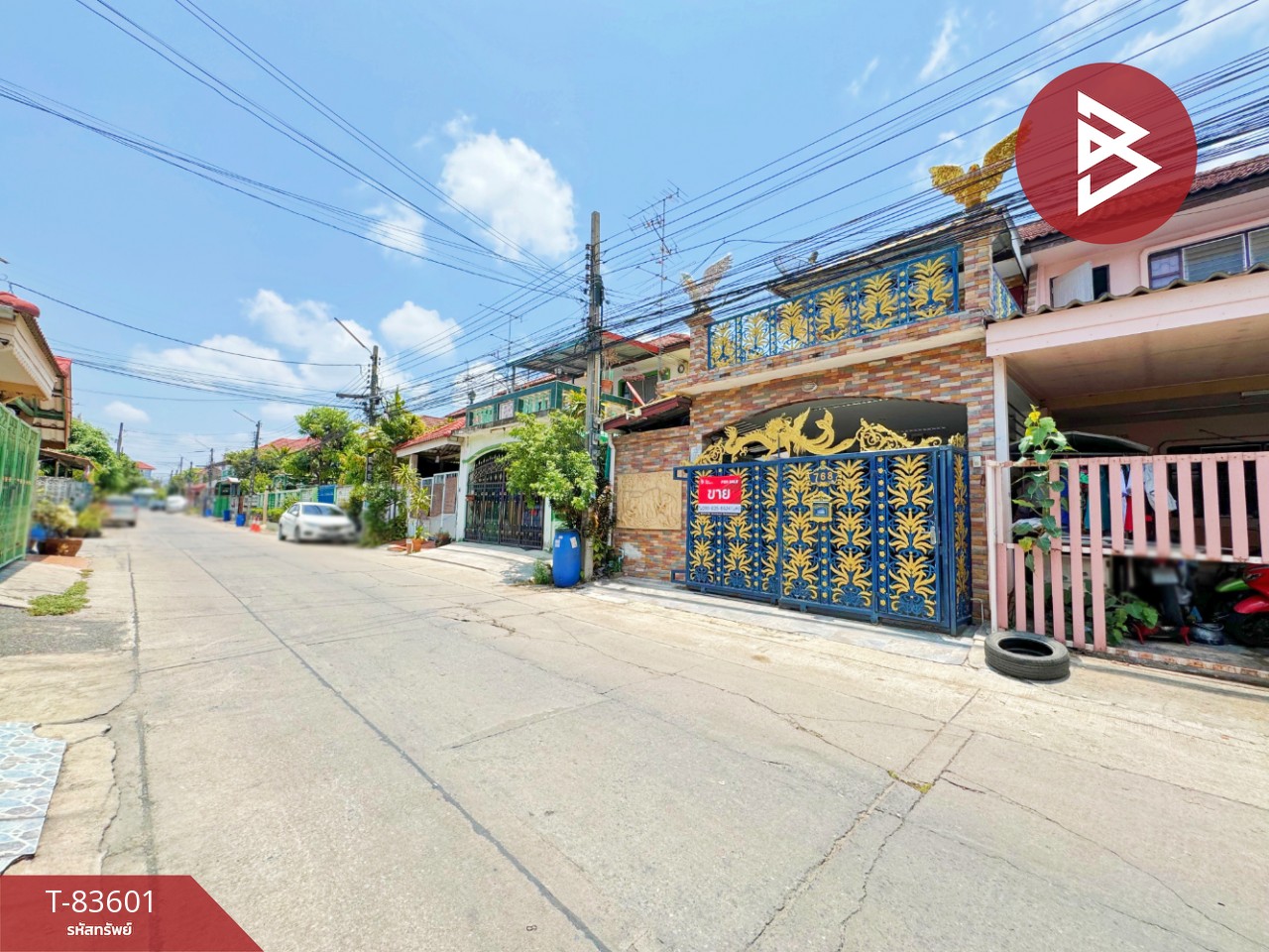 Single house for sale, Phra Pin 5 Village, Bang Bon, Bangkok