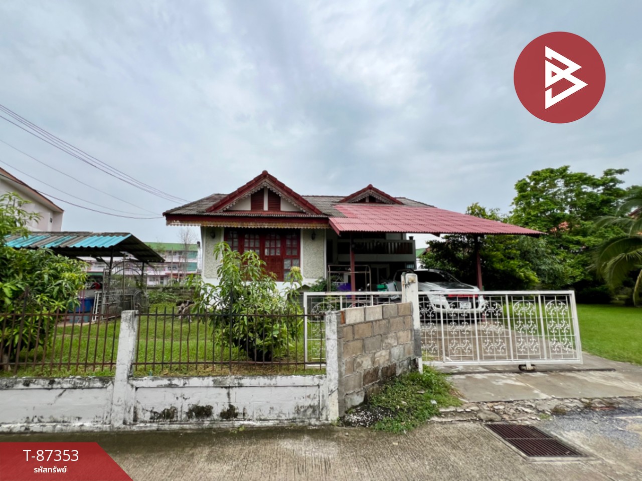 Single house for sale, area 1 ngan 14.6 square wa, Phra Bat, Lampang